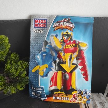 Notice D Origine Méga Blocks 5726 Megazord Dino Thunder#geektradepowerrangers