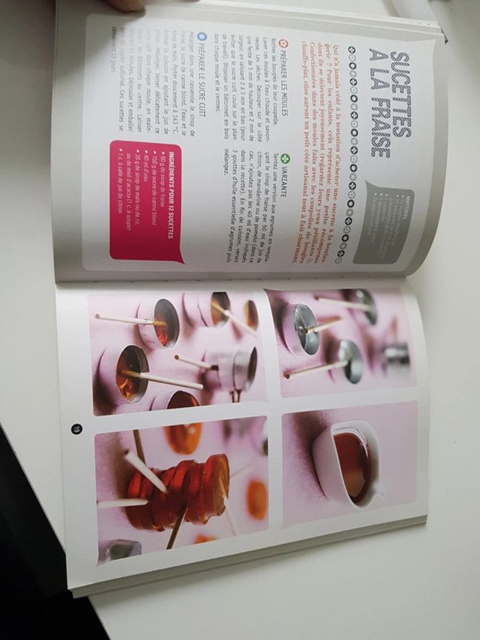 Livre l' atelier des bonbons bio - photo numéro 3