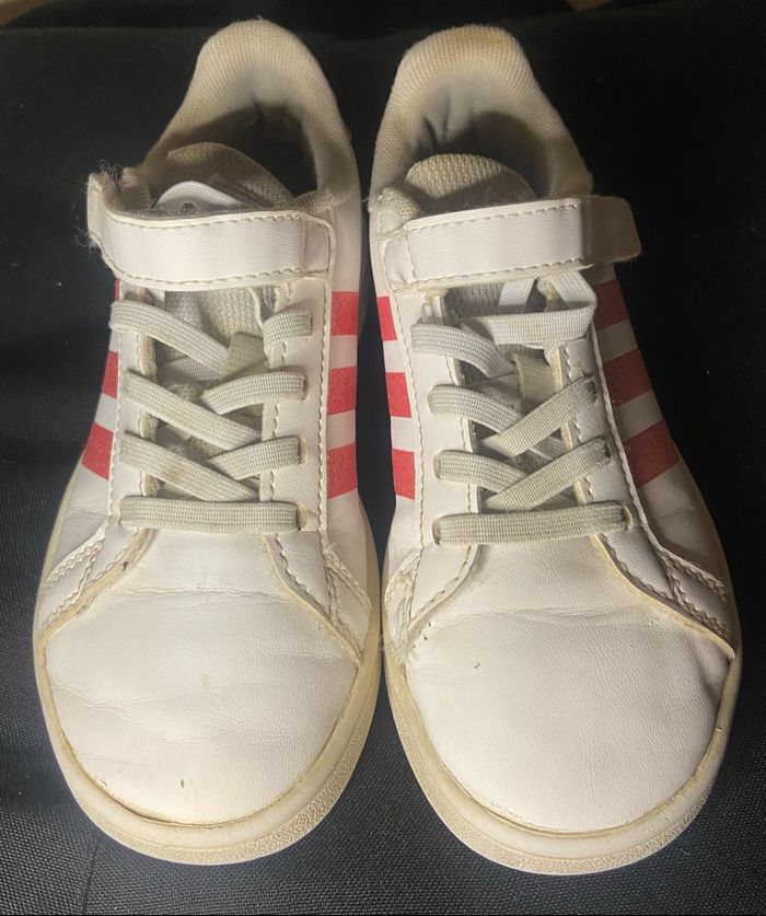 Baskets »Adidas »blanches et roses - photo numéro 2