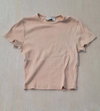 T-shirt crop top