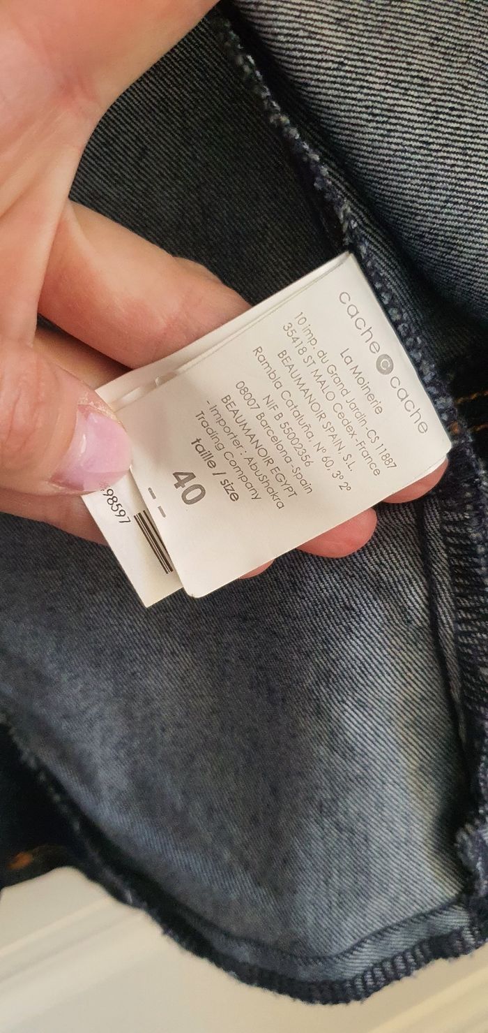 Veste en jean Cache Cache 40 - photo numéro 7