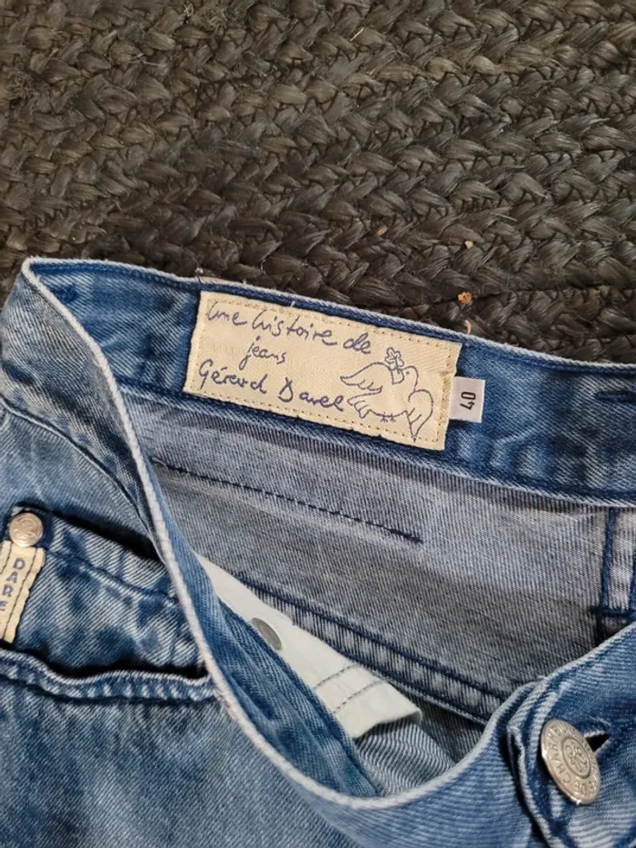 Jeans taille haute bleu Gérard Darel - Taille 40 - photo numéro 3