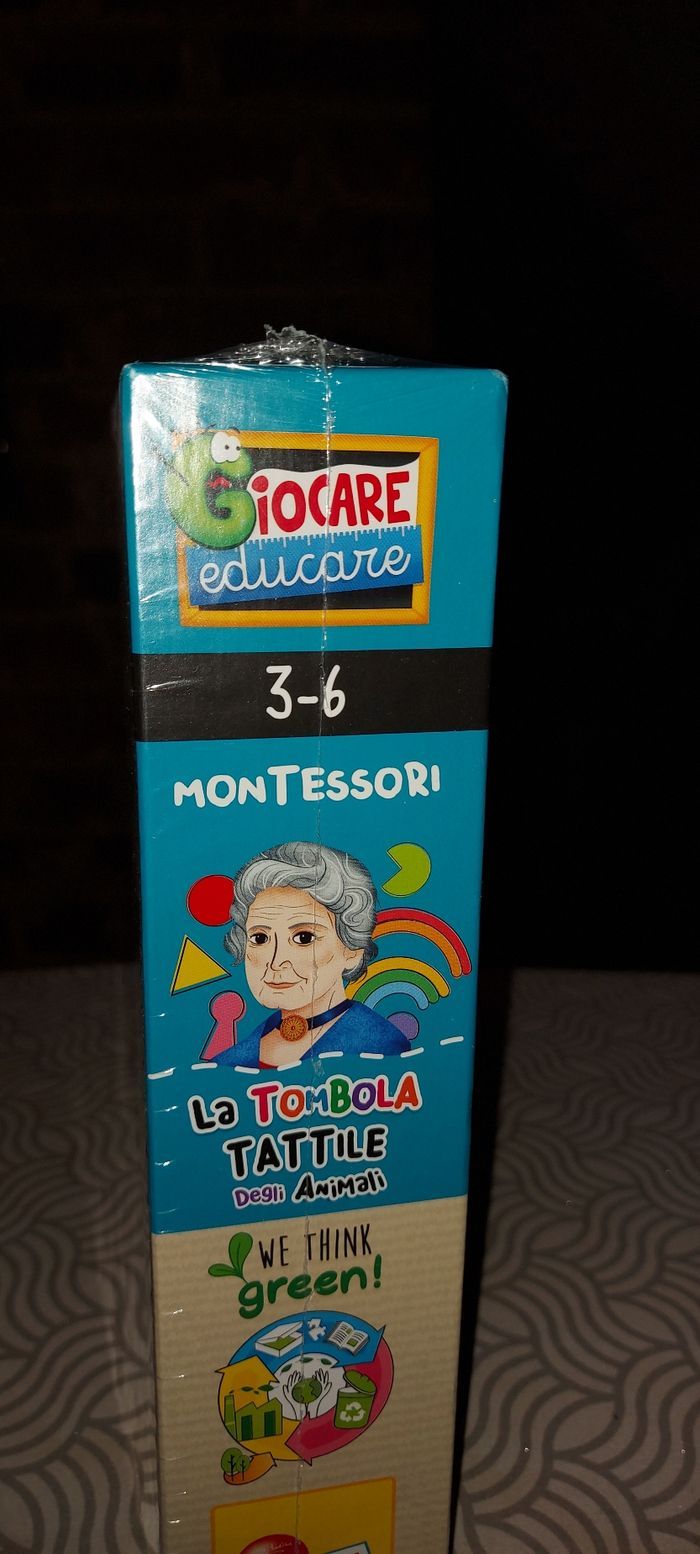 Jeu en ITALIEN montessori sur le tactile - photo numéro 2