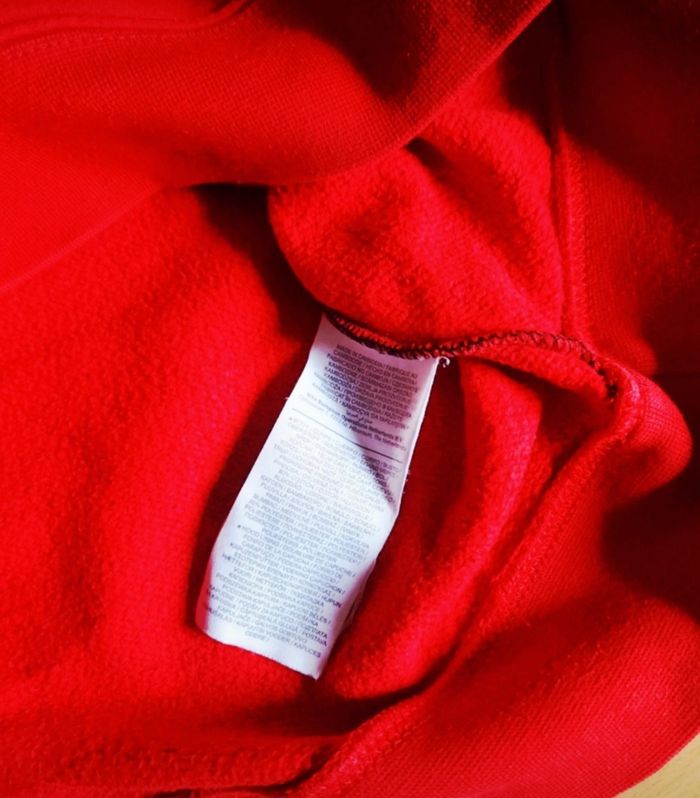 Sweat à capuche noir blanc et rouge Homme/ Ado taille XS marque Nike 🎸 - photo numéro 10