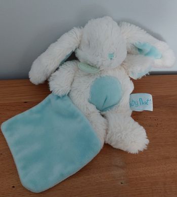 Doudou Lapin mouchoir - Baby Nat