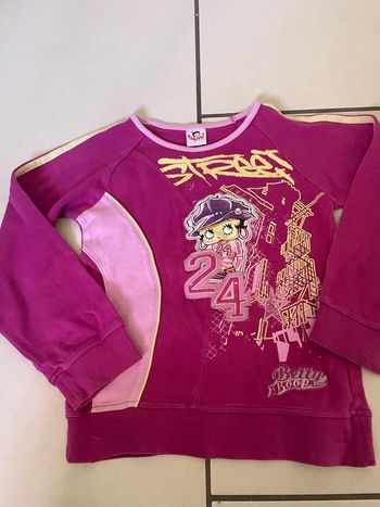 Pull leger vintage betty boop