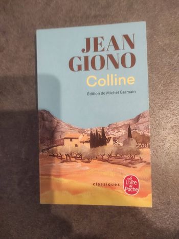 Colline Jean Giono Livre de Poche 2025