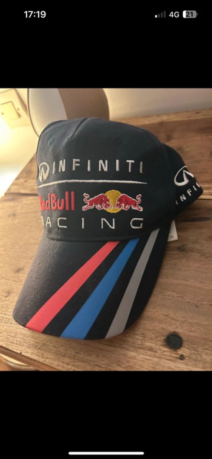 Casquette vintage Formule 1 Infinity RacingRed Bull Pepe Jeans - photo numéro 2