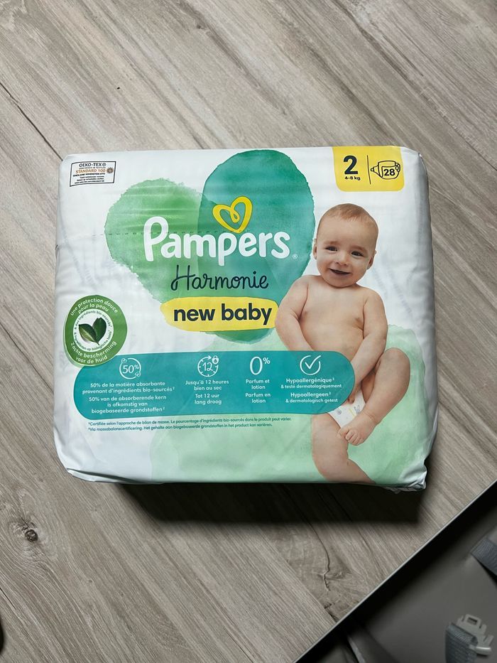 Pampers harmonie taille 2