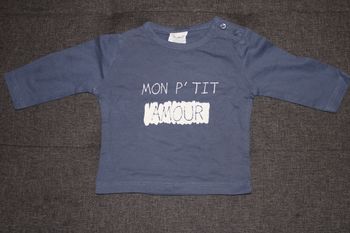 Sous pull bleu marine