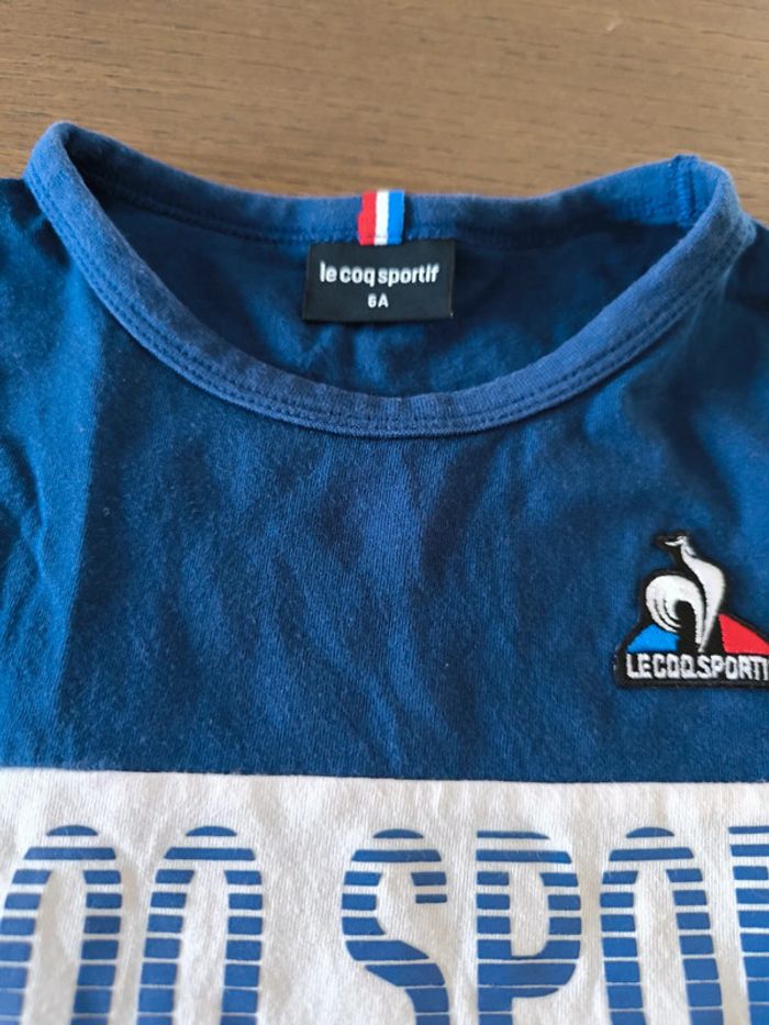 T-shirt manches courtes coq sportif - photo numéro 3