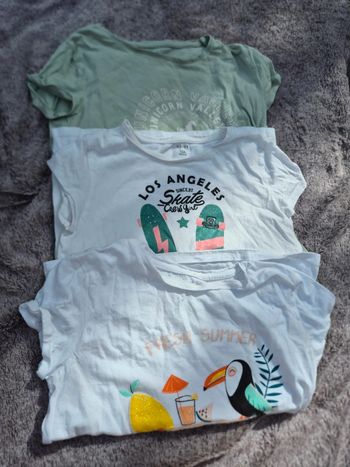 Lot de 3 Tee-shirts 10 ans