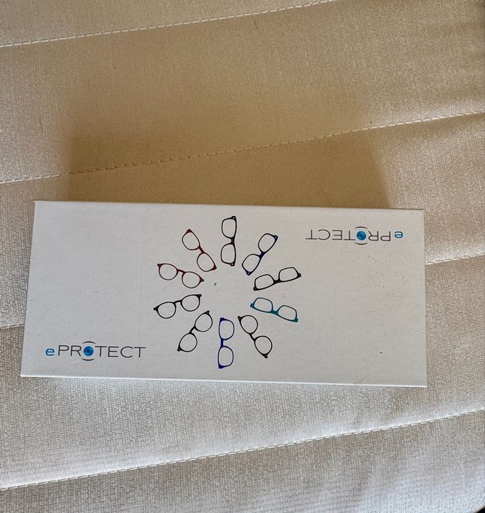 Lunettes anti lumière bleue gris foncé - eProtect - photo numéro 2