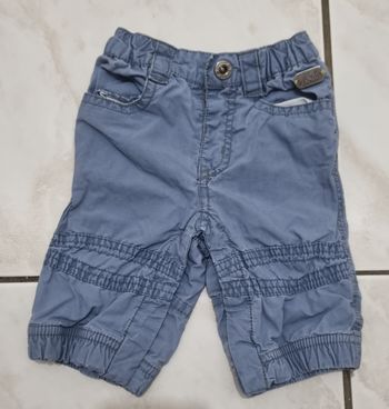 pantalon bleu garçon kitchoun 1 mois