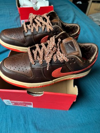 🔥 Nike Dunk Low Retro “Light British Tan / Picante Red”
