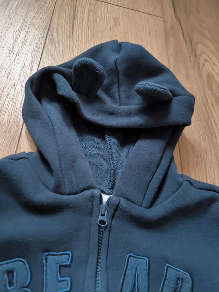Sweat zippé 18 mois - photo numéro 2