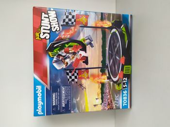 Figurine Playmobil Air stunt show 70836 27 pcs neuf boite scellé 