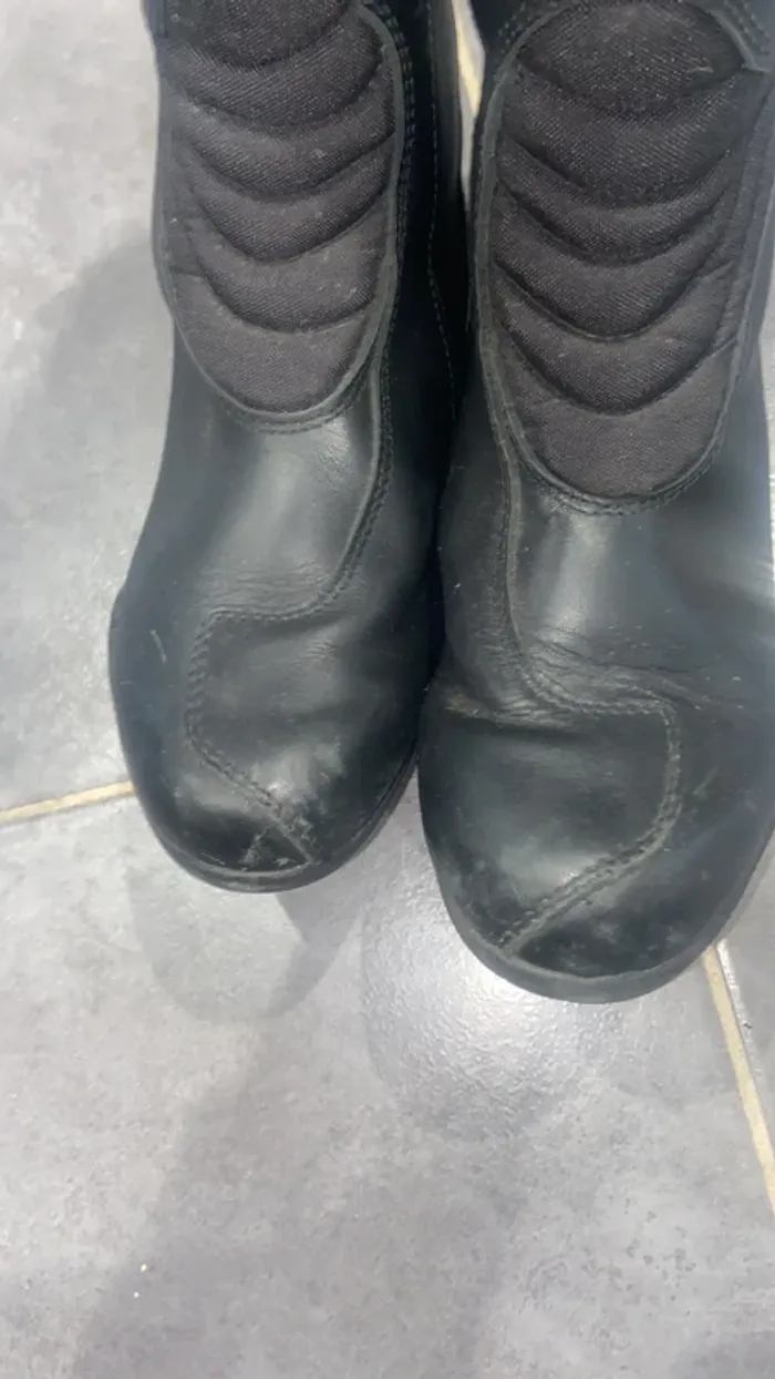Botte moto cuir - photo numéro 8