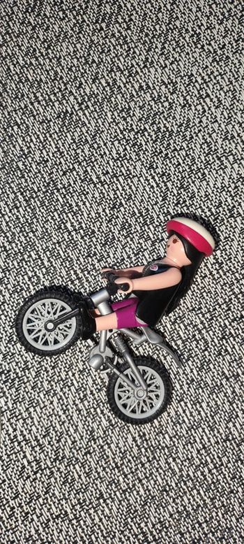cycliste playmobil