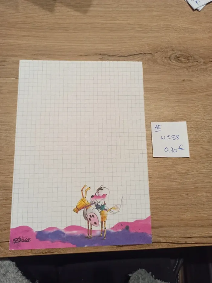 Feuille Diddl A5 58 0,70€