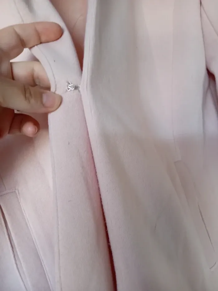 Manteau rose clair - photo numéro 2