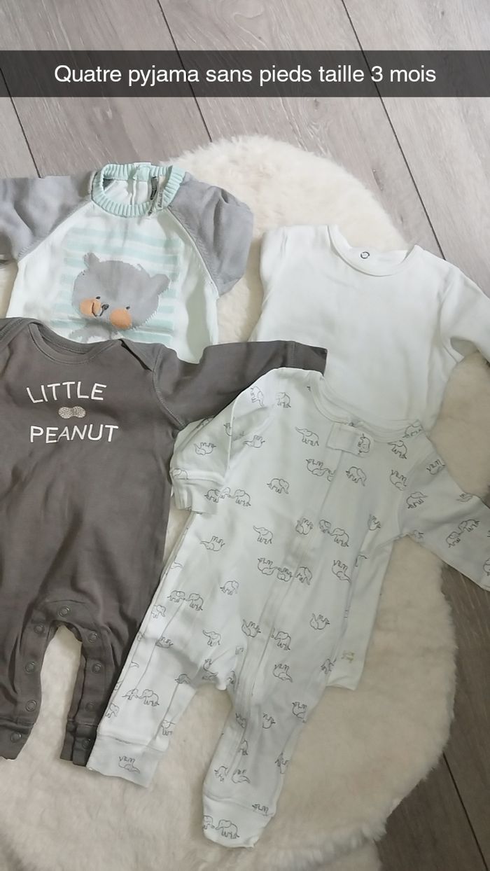 Lot de vêtements 3 mois