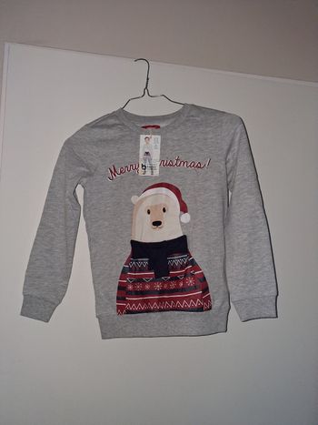 Pull Noël garçon 7-8 ans