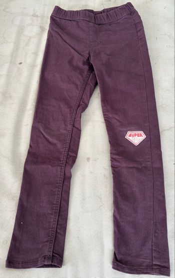 Tregging  jeans  bleu canard 116