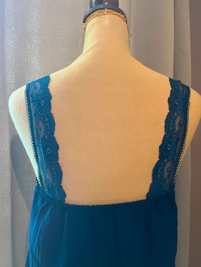 Debardeur dentelle marine taille unique - photo numéro 6