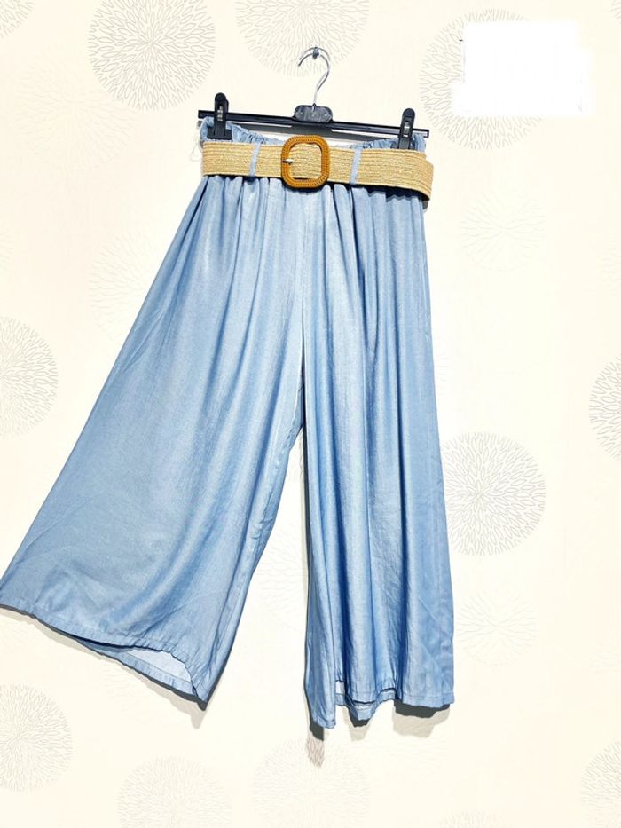 Pantalon 7/8 en tencel