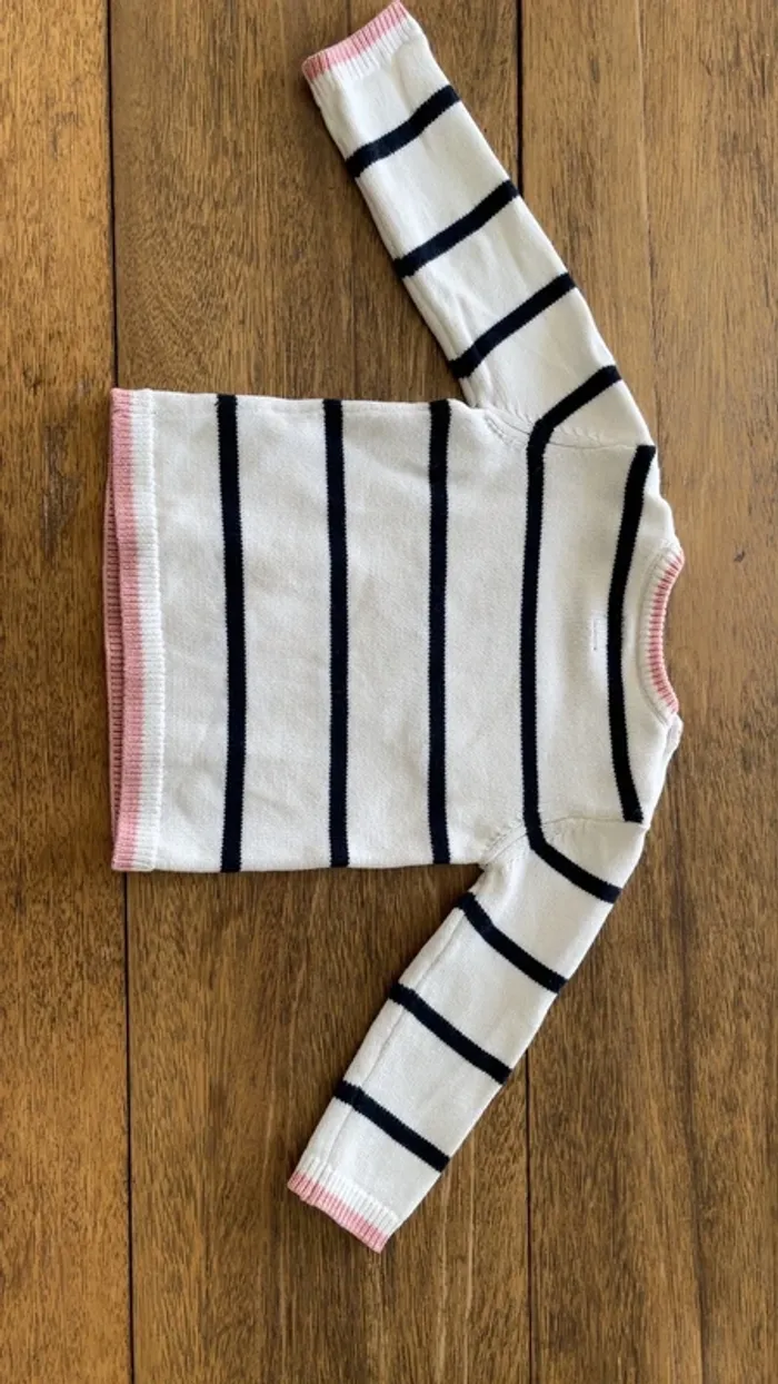 Pull Terre de Marins taille 12 mois - photo numéro 2