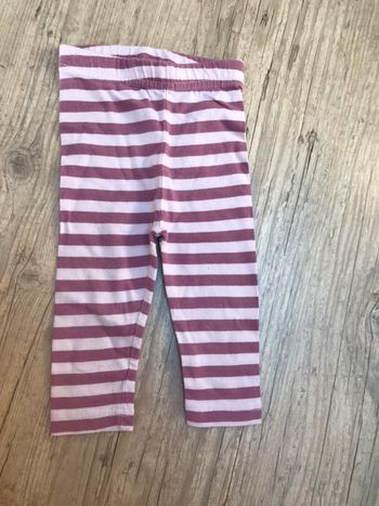 Legging à rayure taille 12 mois