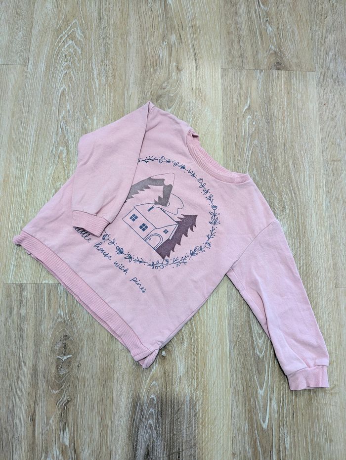 Sweat rose bebe 18 mois