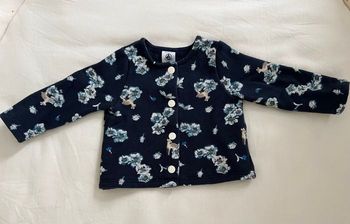 Gilet Petit Bateau bleu marine
