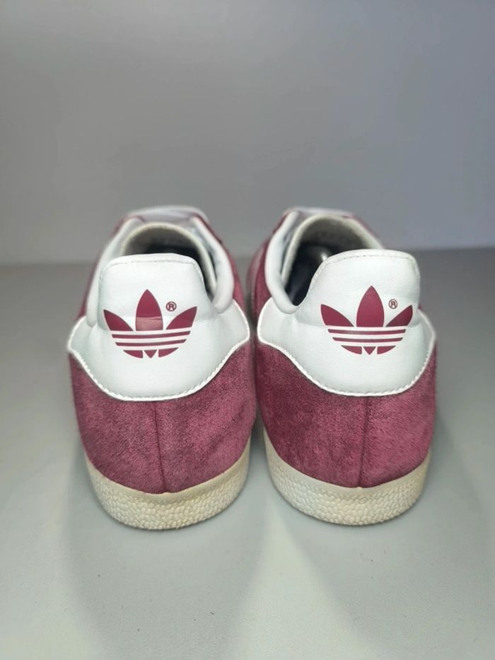 Baskets adidas gazelle bordeaux pointure 44.5 très bon état - photo numéro 7