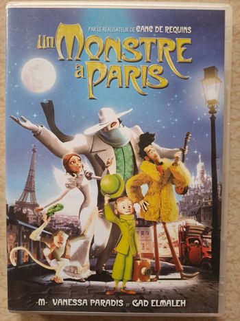 DVD film d'animation : UN MONSTRE À PARIS / " EuropaCorp "