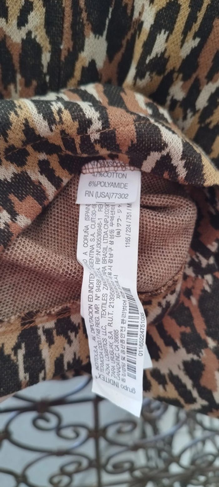 Robe Léopard Zara collection. Taille M. Très bon état - photo numéro 6
