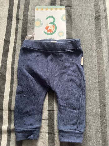 Jogging bleu - 3 mois