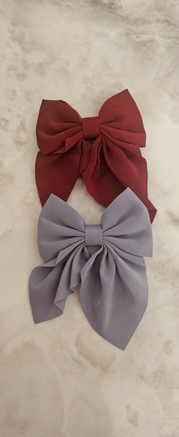 Lot de barrettes pour cheveux à noeud