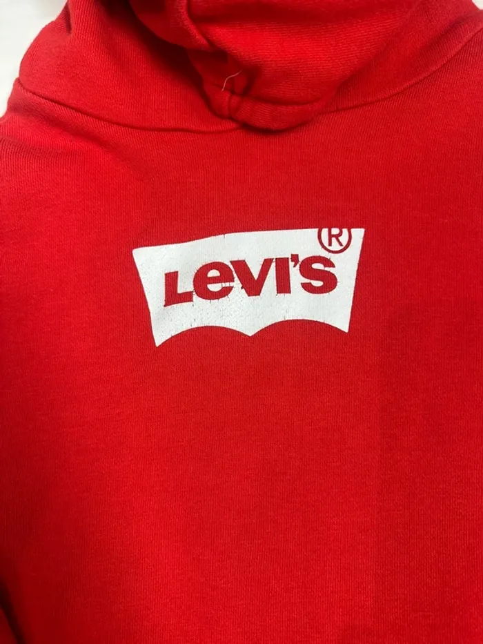 Sweat à capuche Levi’s – Rouge - photo numéro 2