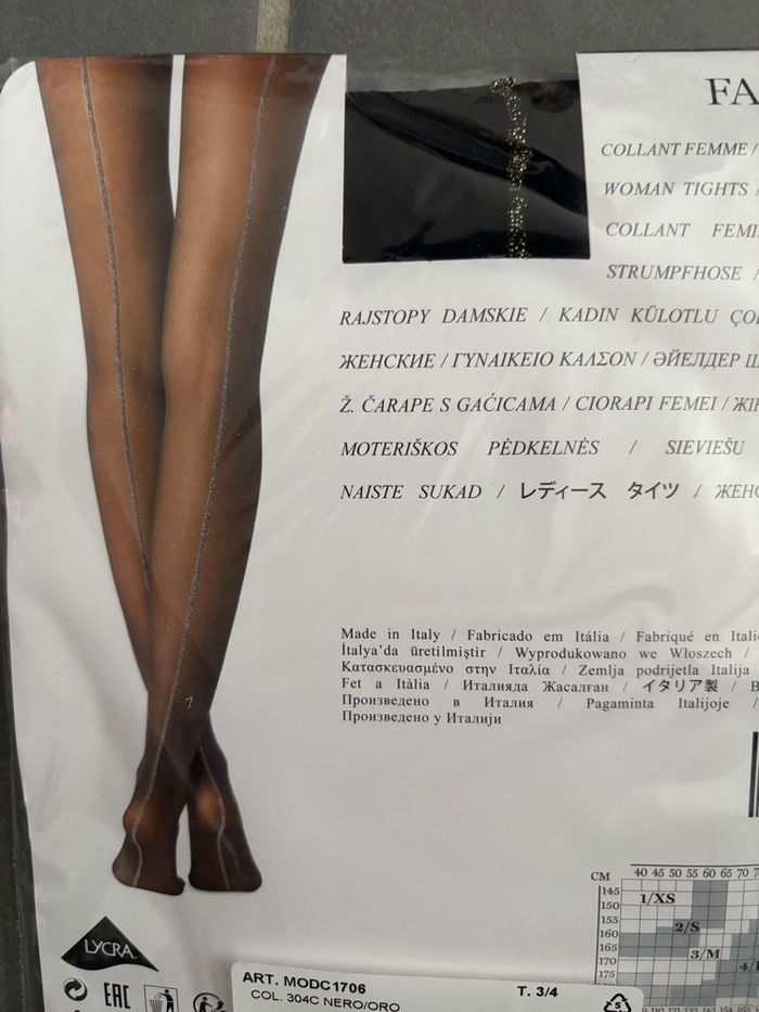 Lot 3 paires collants neufs