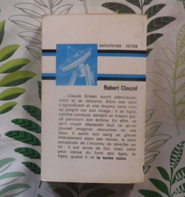 La tache noire de Robert Clauzel n°418 Fleuve Noir Anticipation - photo numéro 2