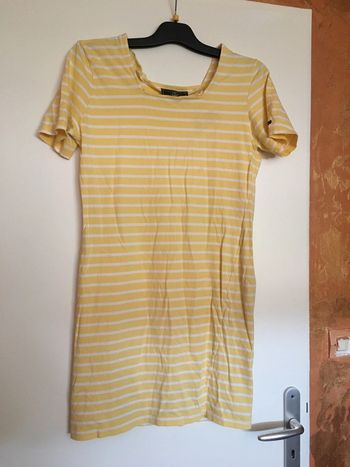 robe marinière jaune