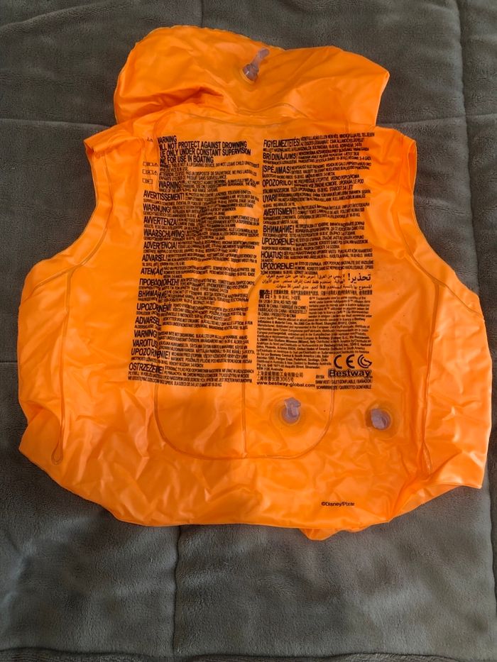 Gilet flotteur enfant (3-6 ans)Nemo Disney en TBE - photo numéro 3