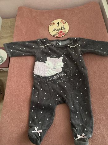 Pyjama bébé fille 1 mois