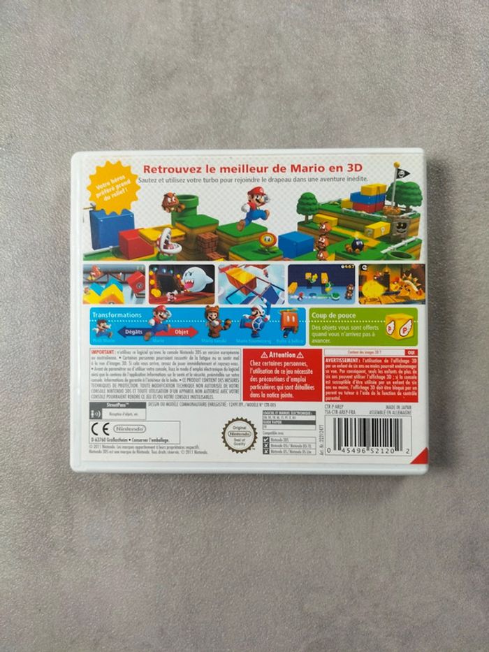Jeu Nintendo 3DS – Super Mario 3D Land - photo numéro 2