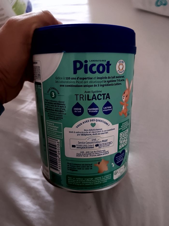 Lait bébé picot 3 age neuf avec étiquette - photo numéro 2