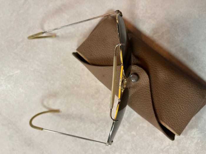 Paire lunettes solaires Ray ban ancienne collection aviator - photo numéro 3