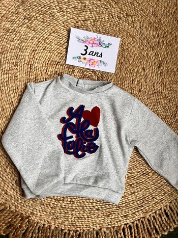 Sweat catimini 3 ans