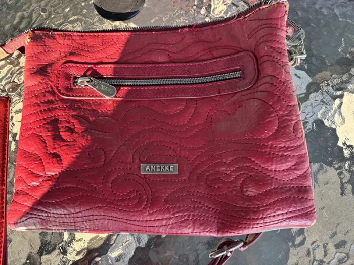 Sac fantaisie Anneke rouge - photo numéro 5